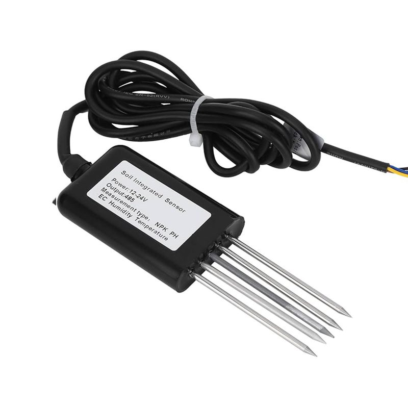 JXBS-3001-SCY-PT Soil Sensors Display Terminal Moisture Temperature EC PH NPK Soil Analyzer