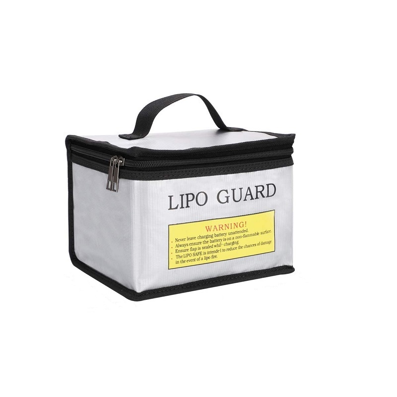 Large Space Fire and Water Resistant Lipo Battery Bag (26x18x13cm)