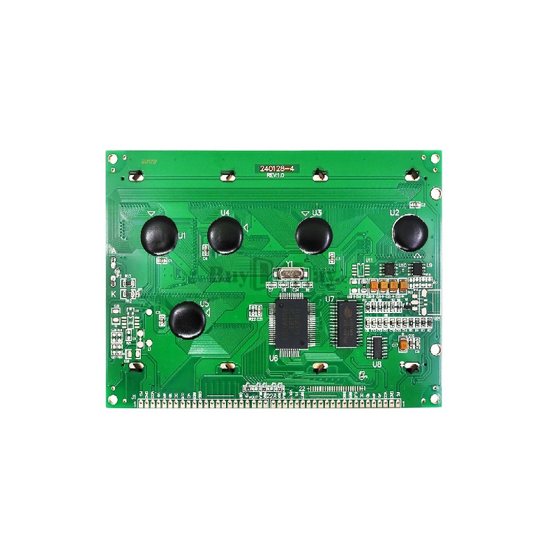 LCD 240×128 T6963C – Blue color screen