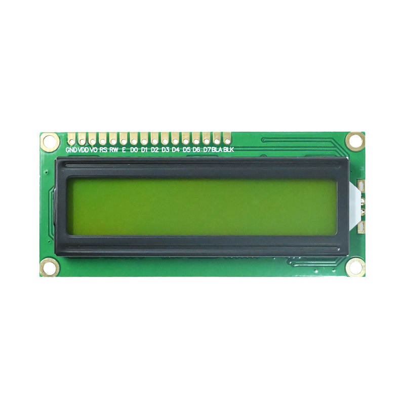 LCD1602 Parallel LCD Display Yellow Backlight