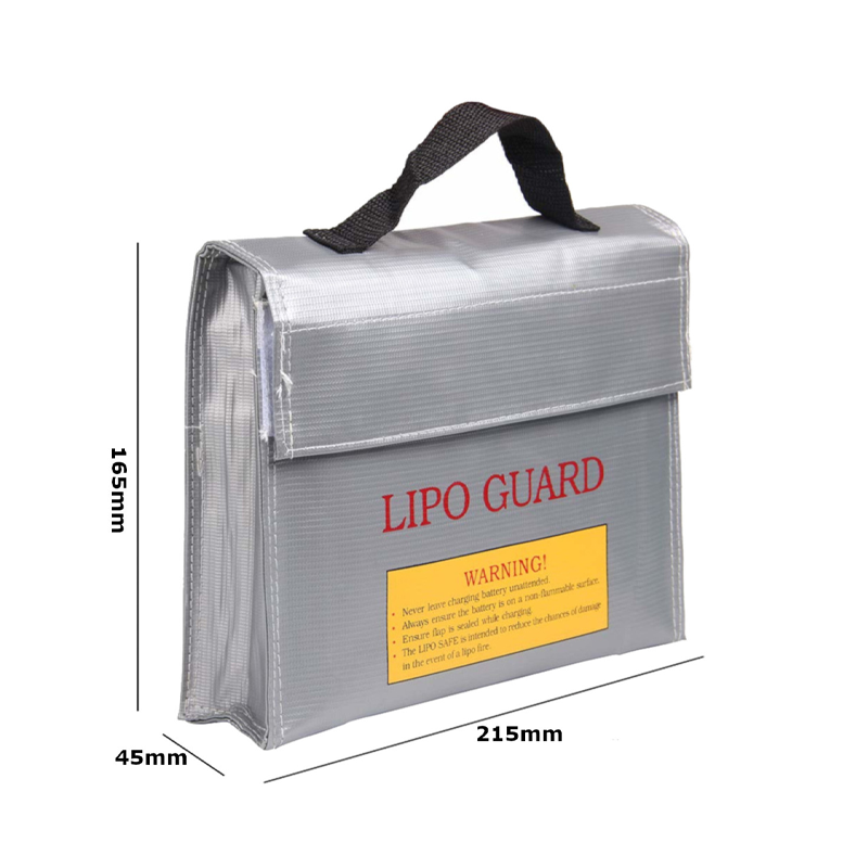 Lithium Battery Explosion-Proof Bag/Protection Bag (Size:215x45x165mm)