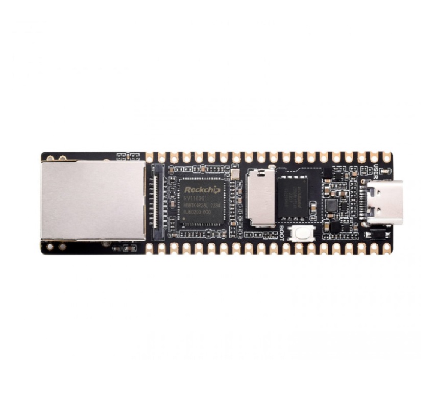 LuckFox Pico Plus RV1103 Linux Micro Development Board, Integrates ARM Cortex-A7/RISC-V MCU/NPU/ISP Processors, With Ethernet Port