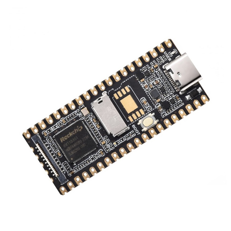 LuckFox Pico RV1103 Linux Micro Development Board, Integrates ARM Cortex-A7/RISC-V MCU/NPU/ISP Processors