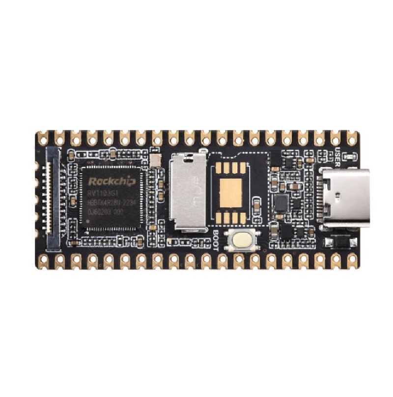 LuckFox Pico RV1103 Linux Micro Development Board, Integrates ARM Cortex-A7/RISC-V MCU/NPU/ISP Processors