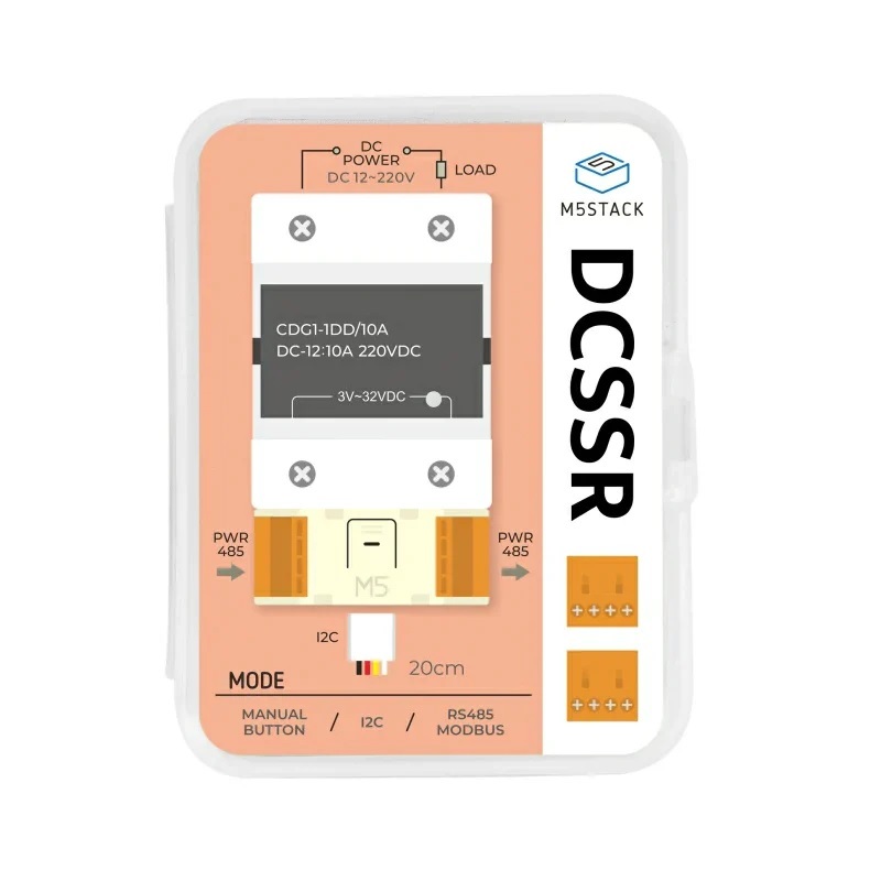 M5STACK Single-Phase DC SSR Unit (CDG1. 1DD-10A)