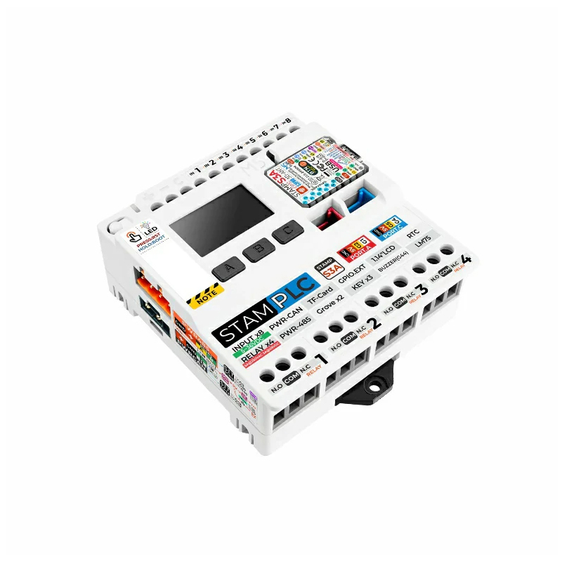M5Stack StamPLC Controller with M5StampS3