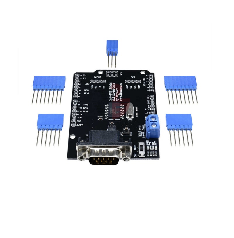 MCP2515 Can Bus Shield Board SPI Interface 9 Pins Standard Sub-D Connector Expansion Module
