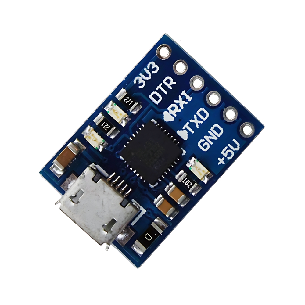 MCU2012 CP2102 USB to TTL Communication Module Mini Recorder Downloader Type-C