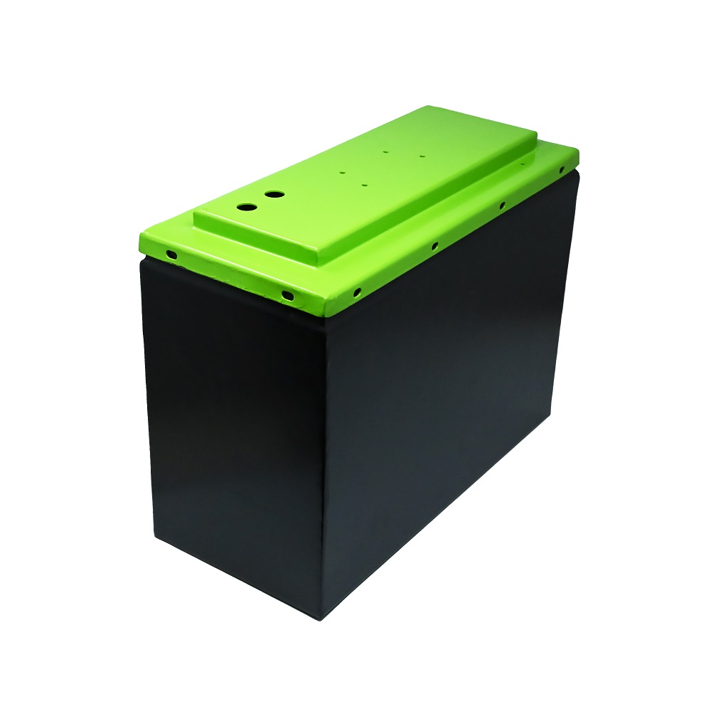METAL BOX 24V100AH (390X180X300) (M003) (7efc)