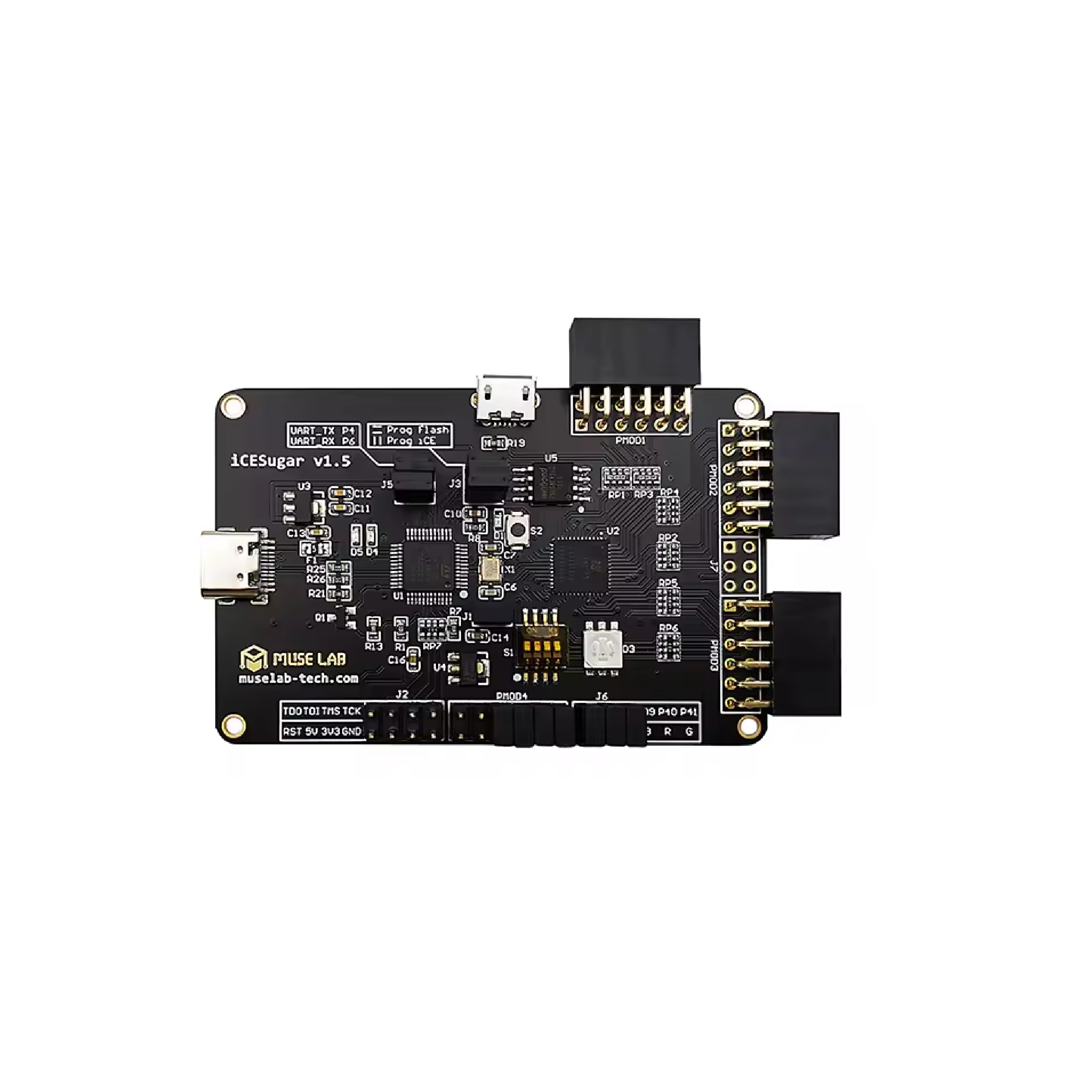 Muse Lab iCESugar FPGA Development Board Open Source RISC-V ICE40UP5k Icebreaker Fomu