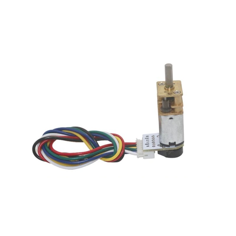 N20 6V 200RPM Micro Metal Gear Motor With Encoder