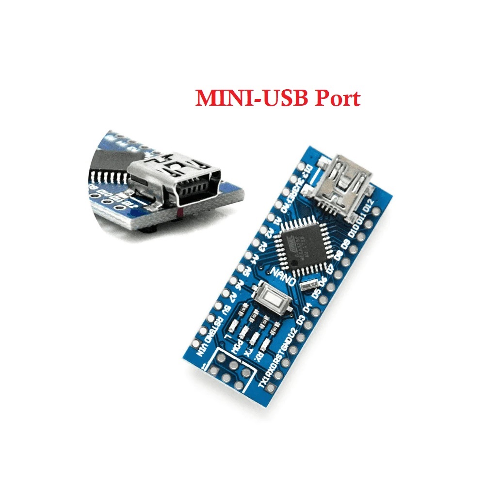 Nano Board R3 with CH340 Chip Mini-USB Port compatible with Arduino (Unsoldered)