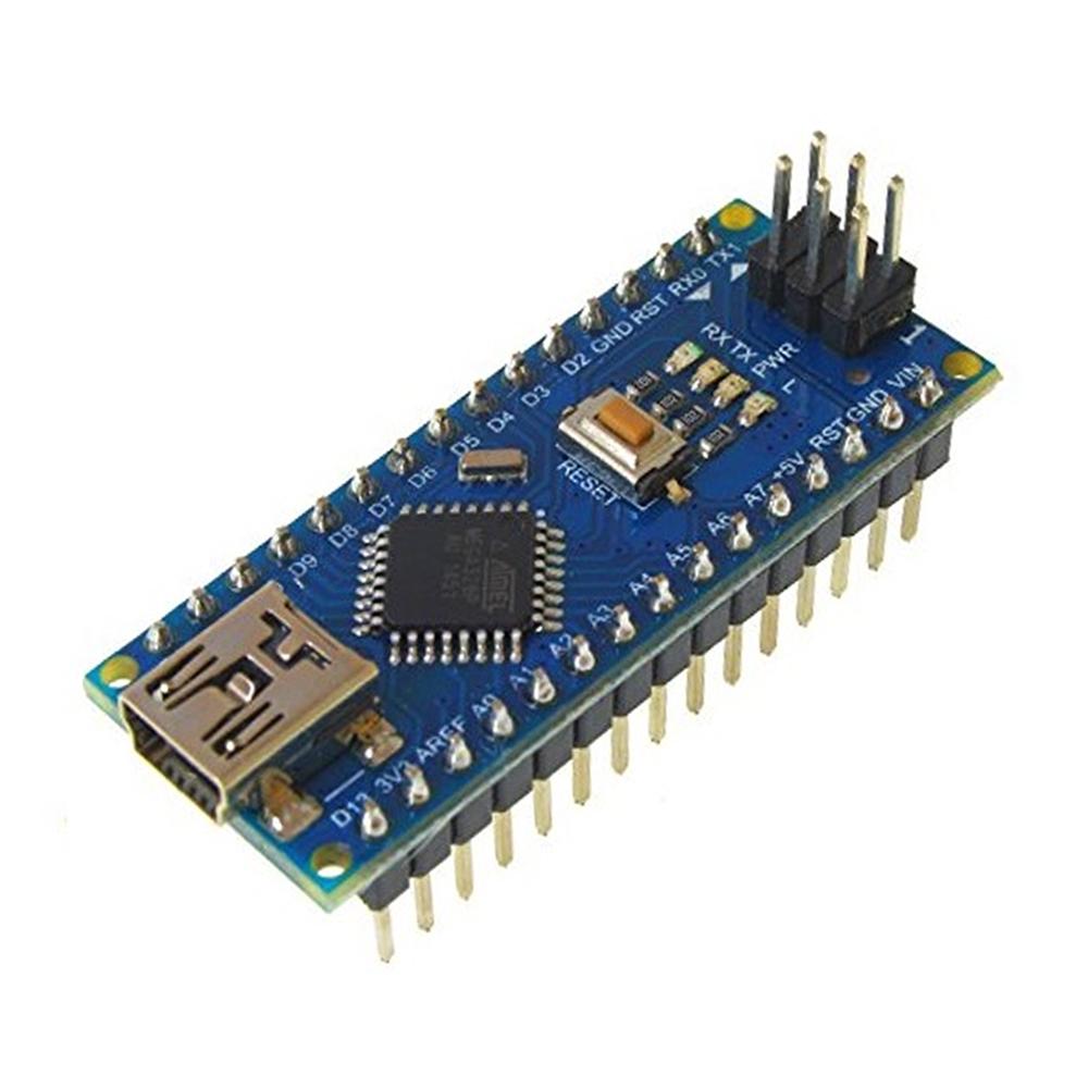 Nano CH340 Chip Board Without USB Cable Compatible with Arduino (Soldered)