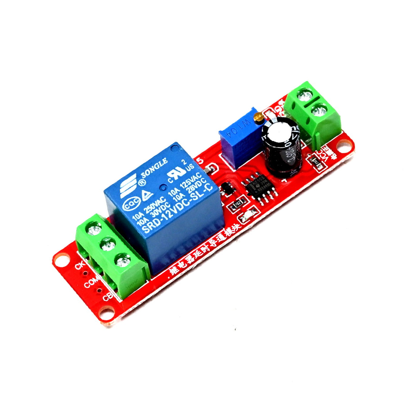 NE555 Delay Monostable Switch Module Time Delay Switch Delay On Vehicle Electrical Delay 12V