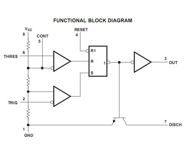 NE555DR SOIC-8 Timer
