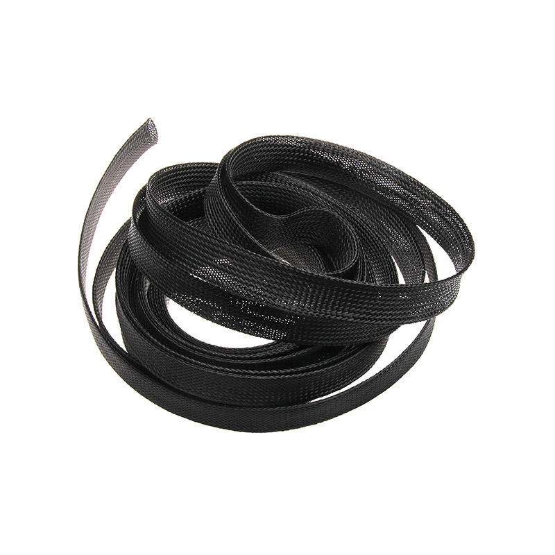 Nylon 14mm Expandable Braided Sleeve for Wire Protection-2M Length