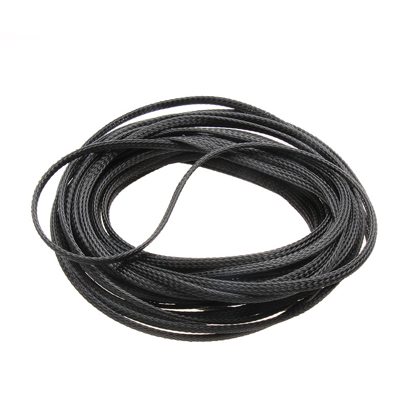 Nylon 8mm Expandable Braided Sleeve for Wire Protection-2M Length