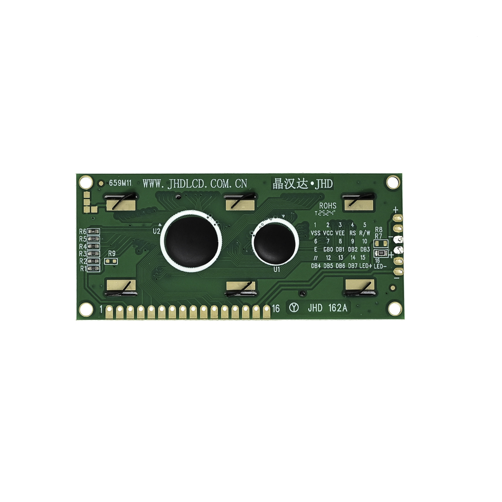 Original JHD659 16×2 Character LCD Display With Grey White Backlight