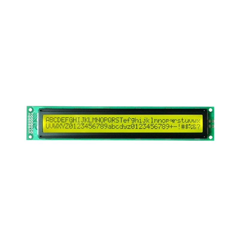 Original JHD824B 40×2 character LCD Display with Yellow Green Backlight