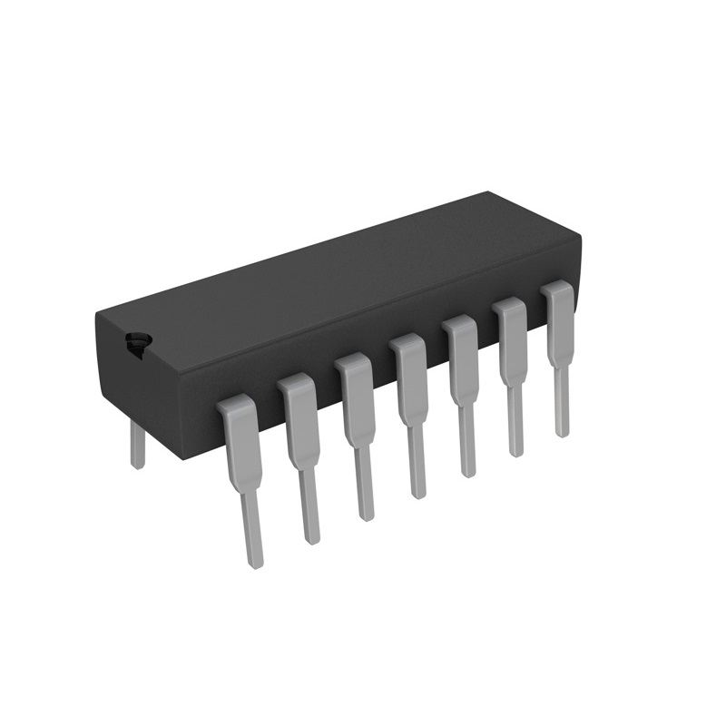 PC74HCT4066P-Philips Semiconductors-4 Circuit IC Switch 1:1 20Ohm (Typ) 14-PDIP