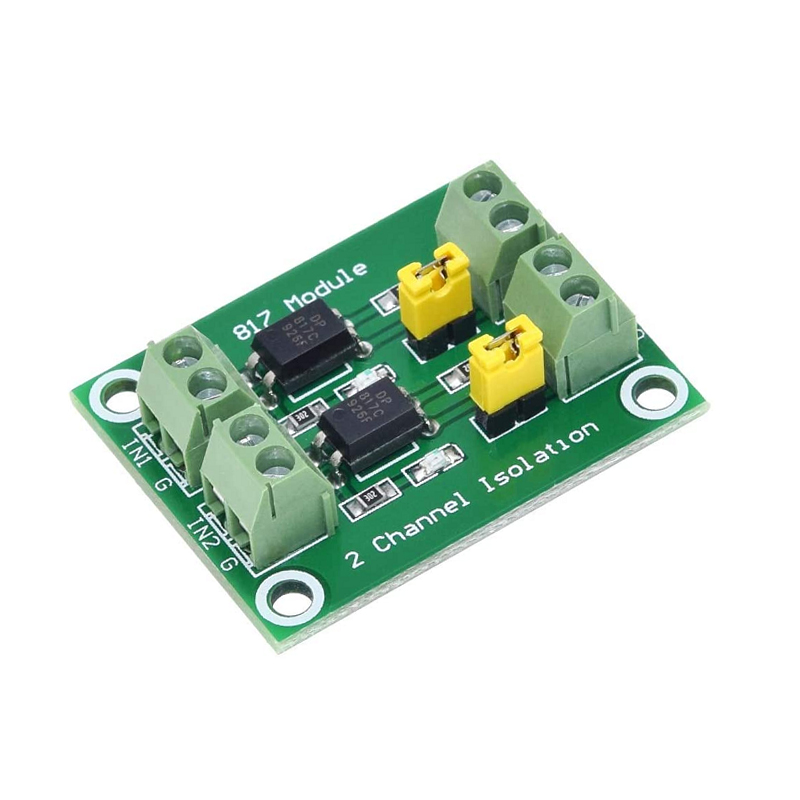 PC817 2 CH Optocoupler Isolation Module