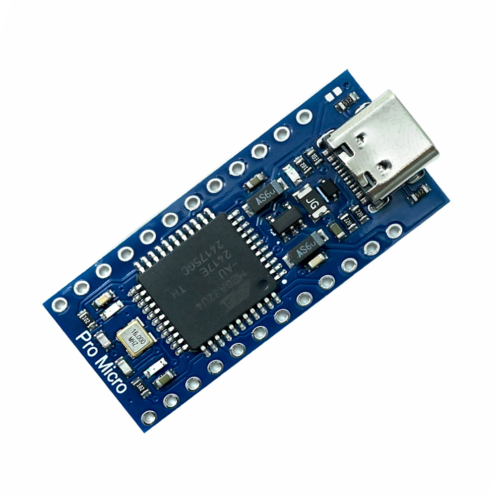 Pro Micro Type C Microcontroller Development Board For Arduino