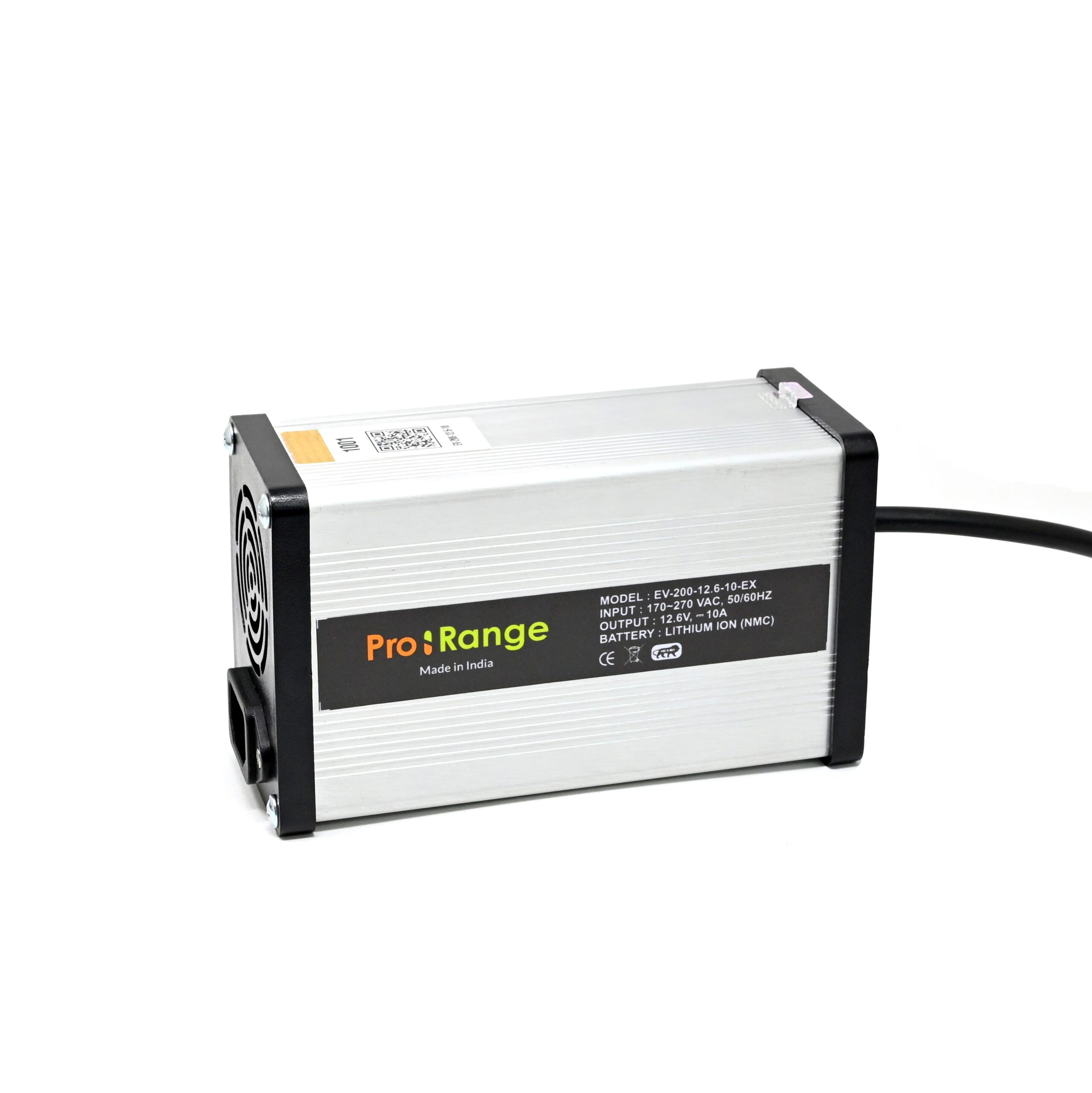 Pro-Range Battery Charger 3S Li-Ion – 12.6V 10A with XT60 Male