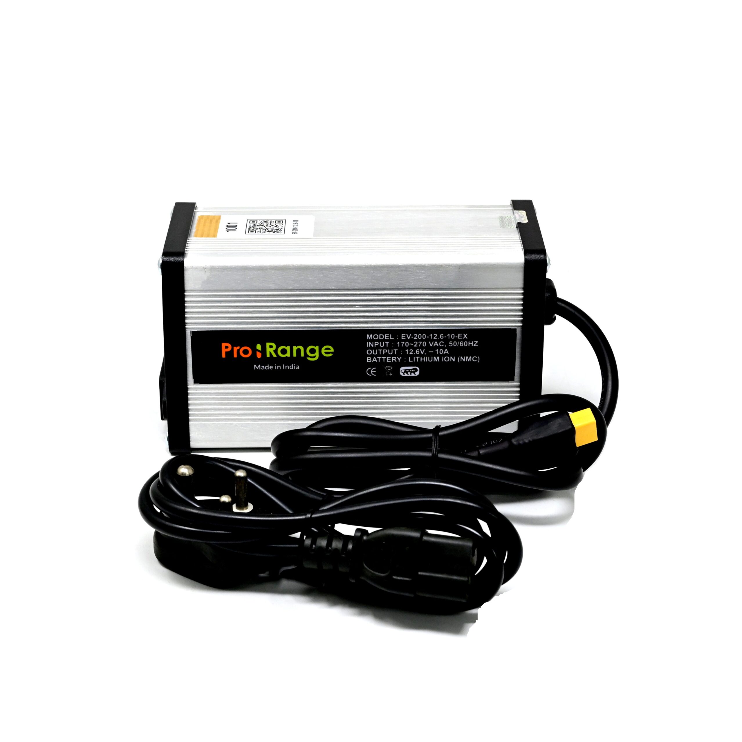 Pro-Range Battery Charger 3S Li-Ion – 12.6V 10A with XT60 Male