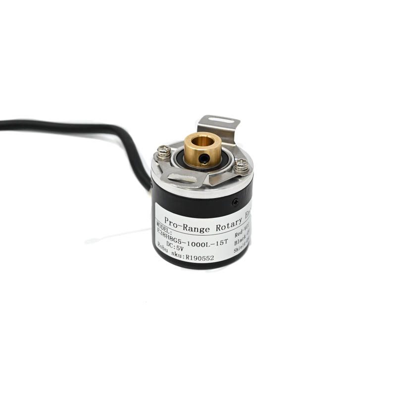 Pro-Range (E38H8G5-1000L-15T) Rotary Incremental Encoder – 38mm, Photoelectric, ABZ 3 Channels, 1000 PPR