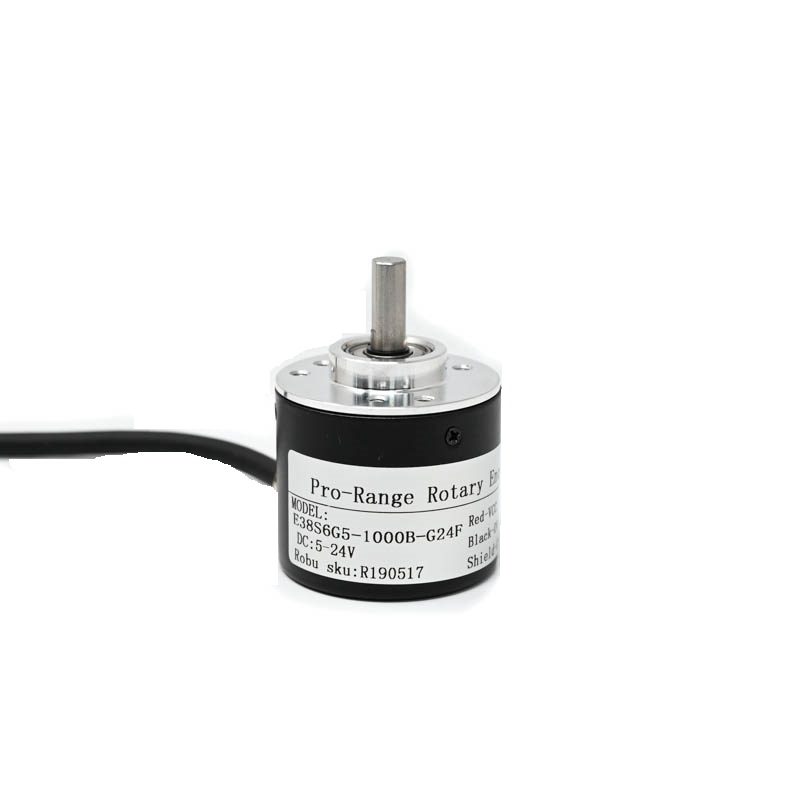 Pro-Range (E38S6G5-1000B-G24F) Rotary Incremental Encoder – 38mm,Photoelectric, AB 2 Channels, 1000 PPR