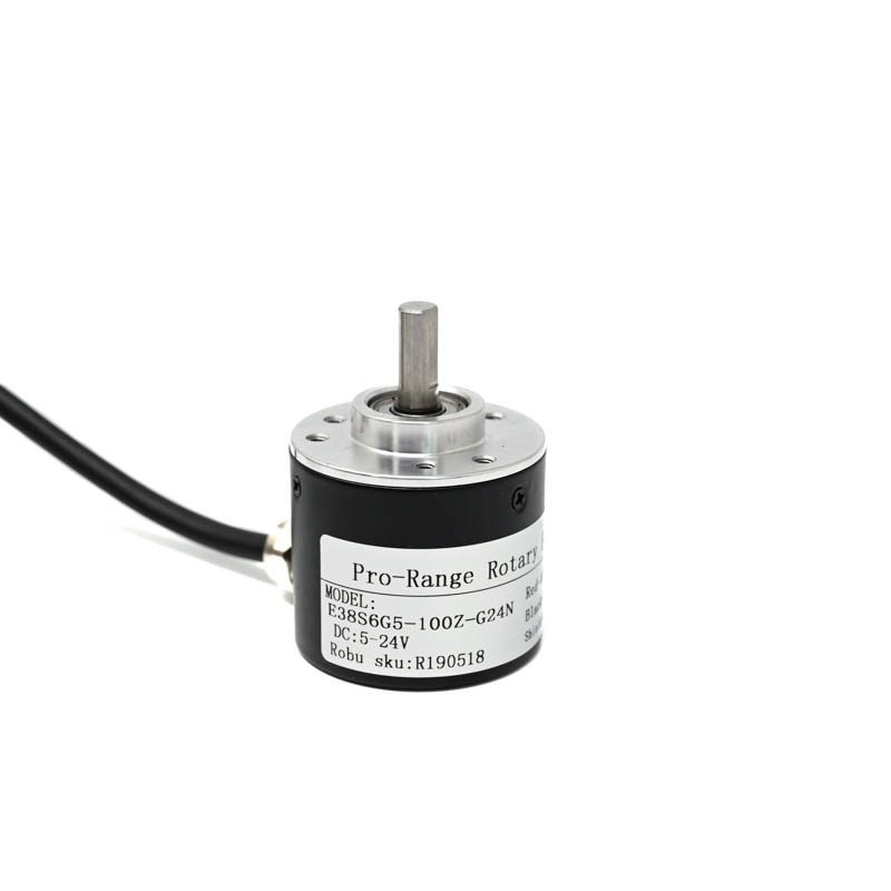 Pro-Range (E38S6G5-100Z-G24N) Rotary Incremental Encoder – 38mm,Photoelectric, ABZ 3 Channels, 100 PPR
