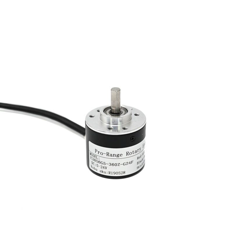 Pro-Range (E38S6G5-360Z-G24F) Rotary Incremental Encoder – 38mm,Photoelectric, ABZ 3 Channels, 360 PPR