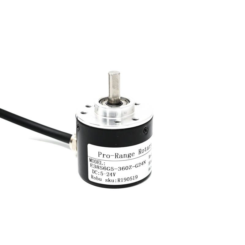 Pro-Range (E38S6G5-360Z-G24N) Rotary Incremental Encoder – 38mm, Photoelectric, ABZ 3 Channels, 360 PPR