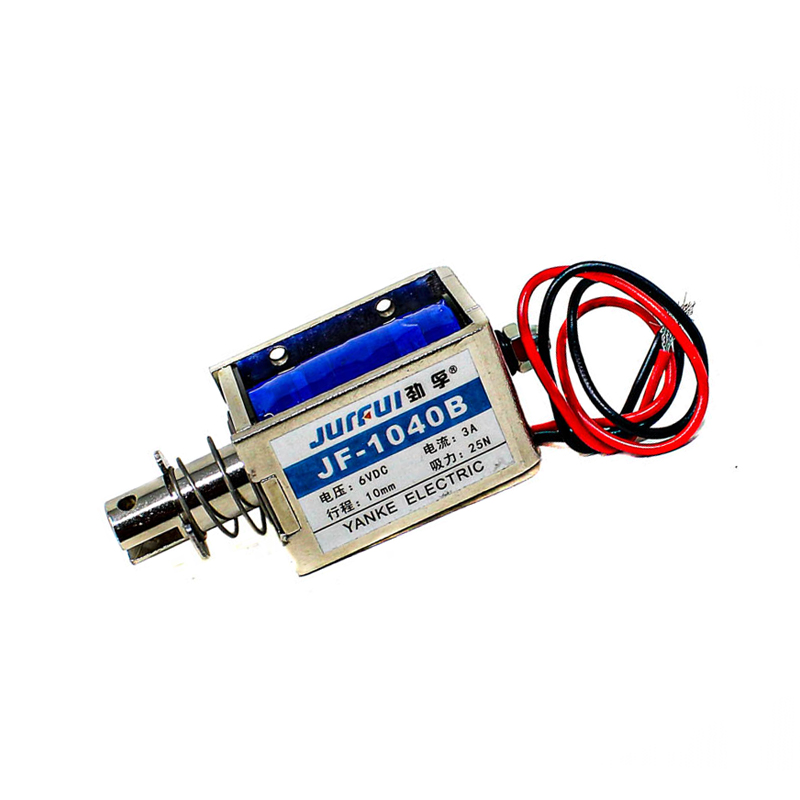 Push Pull Solenoid Electromagnet DC 6V 25N 10mm