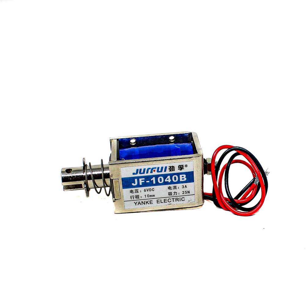 Push Pull Solenoid Electromagnet DC 6V 25N 10mm