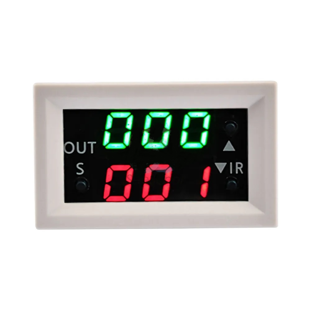 Red Green Dual Display, 12V Delay Relay Mini LED, Digital Timer Time Relay, Module Home