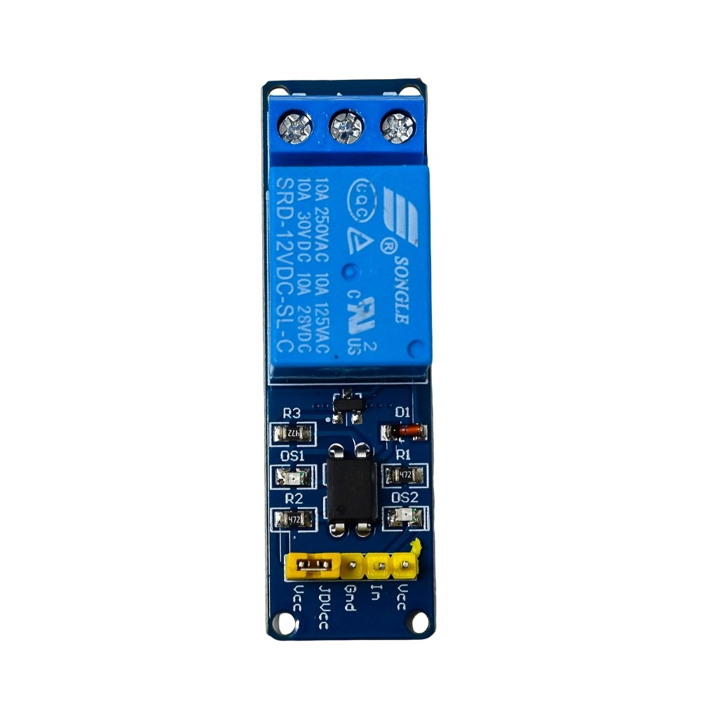 Relay Output 1 way Relay Module 12V Low Level Trigger with Optocoupler