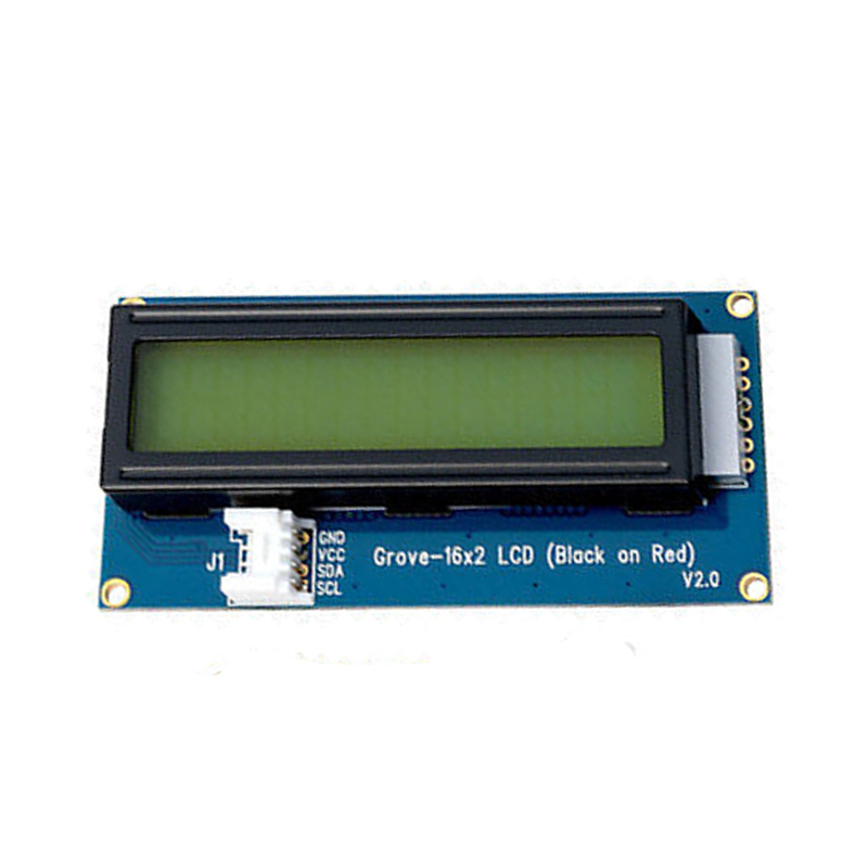Seeed Studio Grove – 16 x 2 LCD (Black on Red)
