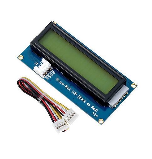 Seeed Studio Grove – 16 x 2 LCD (Black on Red)