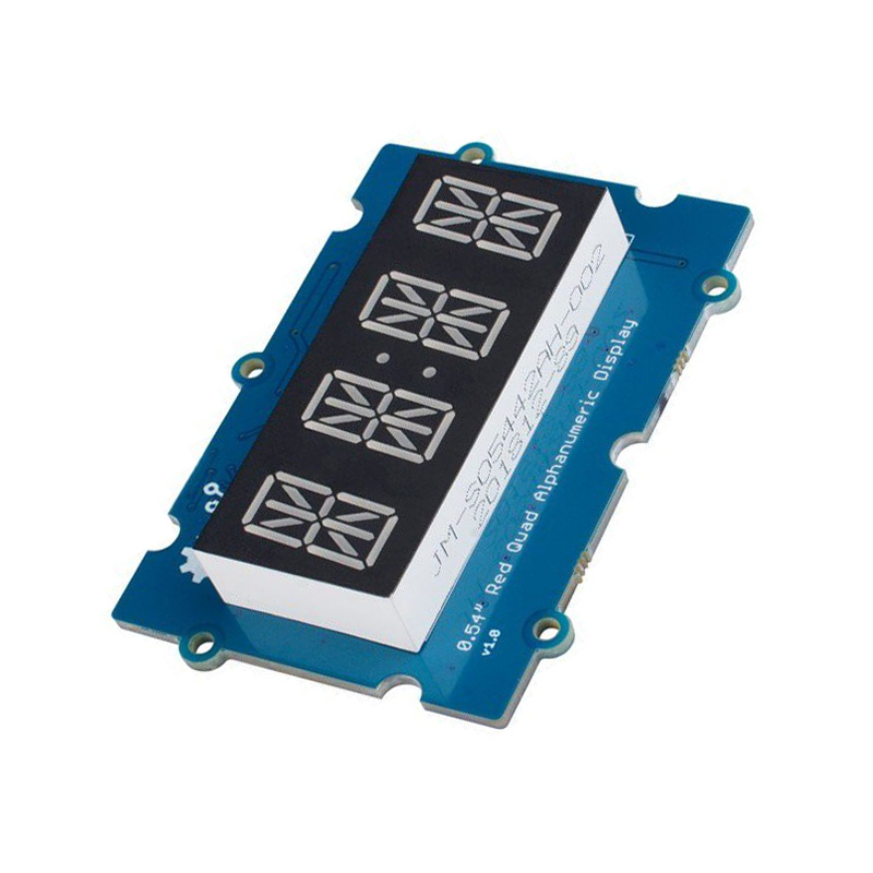 SeeedStudio Grove 0.54‘’ Red Quad Alphanumeric Display