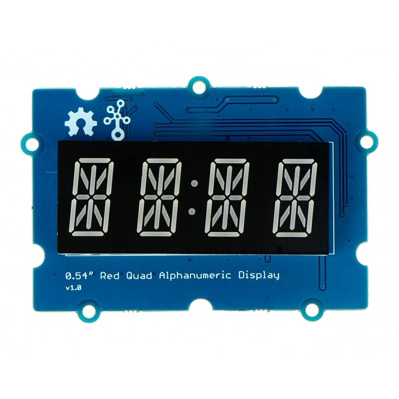SeeedStudio Grove 0.54‘’ Red Quad Alphanumeric Display
