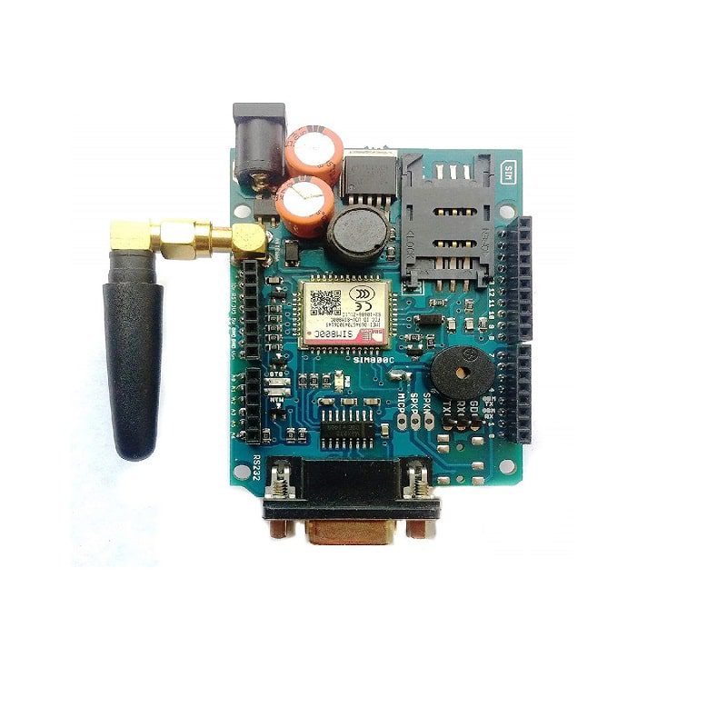 Sim800C GPRS/GSM Shield with Antenna