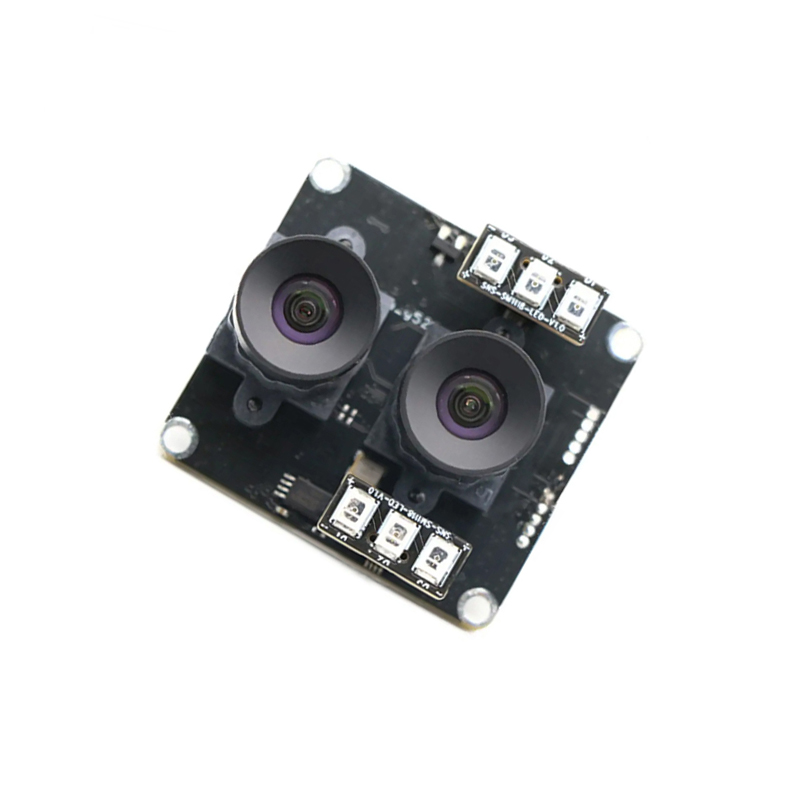 SinoSeen USB Interface Long-Range Surveillance Dual Lens Camera Module 2Mp Fill Light