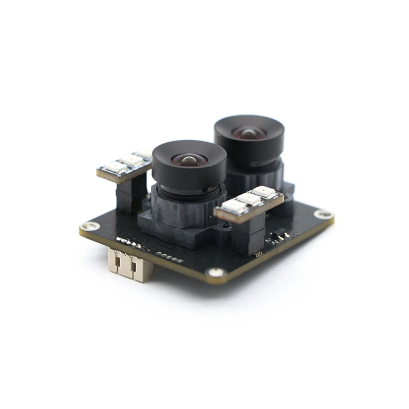 SinoSeen USB Interface Long-Range Surveillance Dual Lens Camera Module 2Mp Fill Light