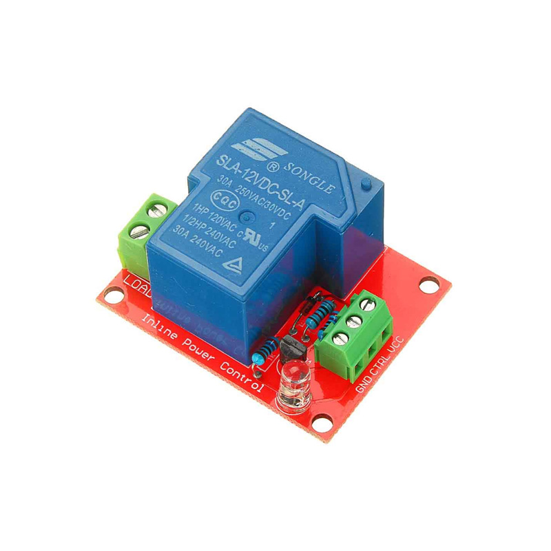 Songle Single-Channel 12V 30A Relay Module Power Failure Relay High Level