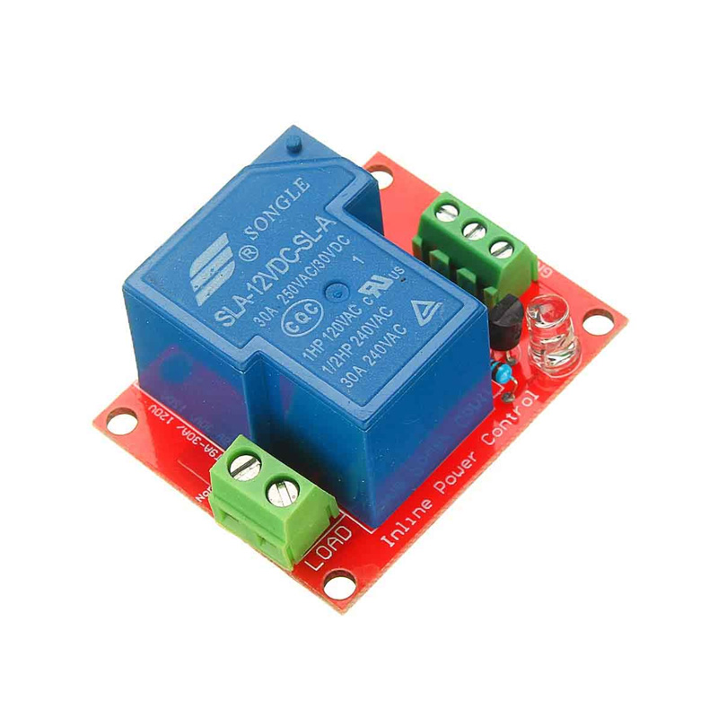 Songle Single-Channel 12V 30A Relay Module Power Failure Relay High Level
