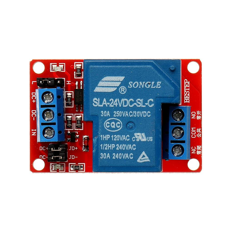 Songle Single-channel 24V 30A Relay Module Power Failure Relay