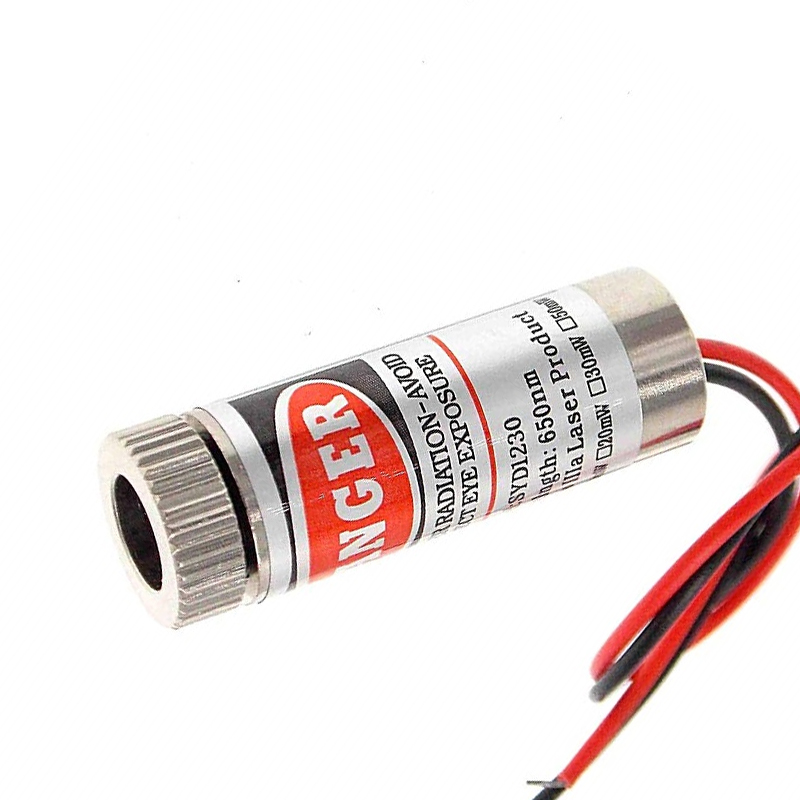 SYD1230 12mm 5mw Cross-Line Laser Module – Red