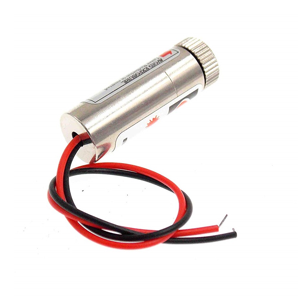 SYD1230 12mm 5mw Cross-Line Laser Module – Red