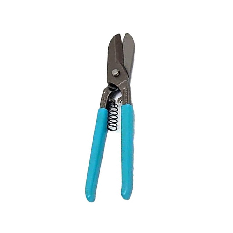 Taparia TCS08 Tin Cutters with Spring (Blue and Silver)